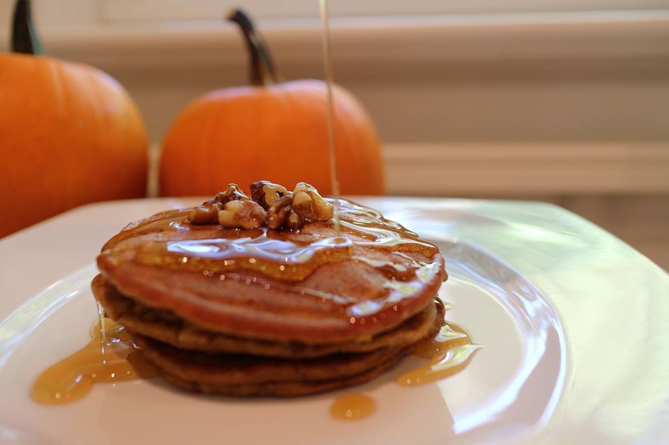 Pumpkin Protein Pankcakes