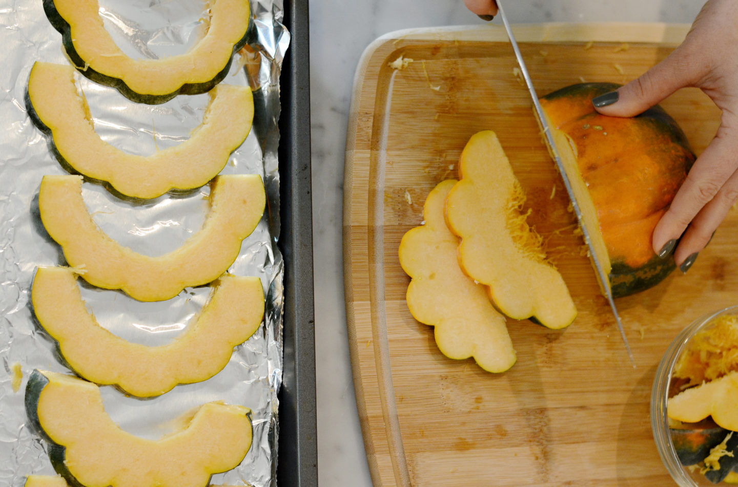 How to Roast An Acorn Squash