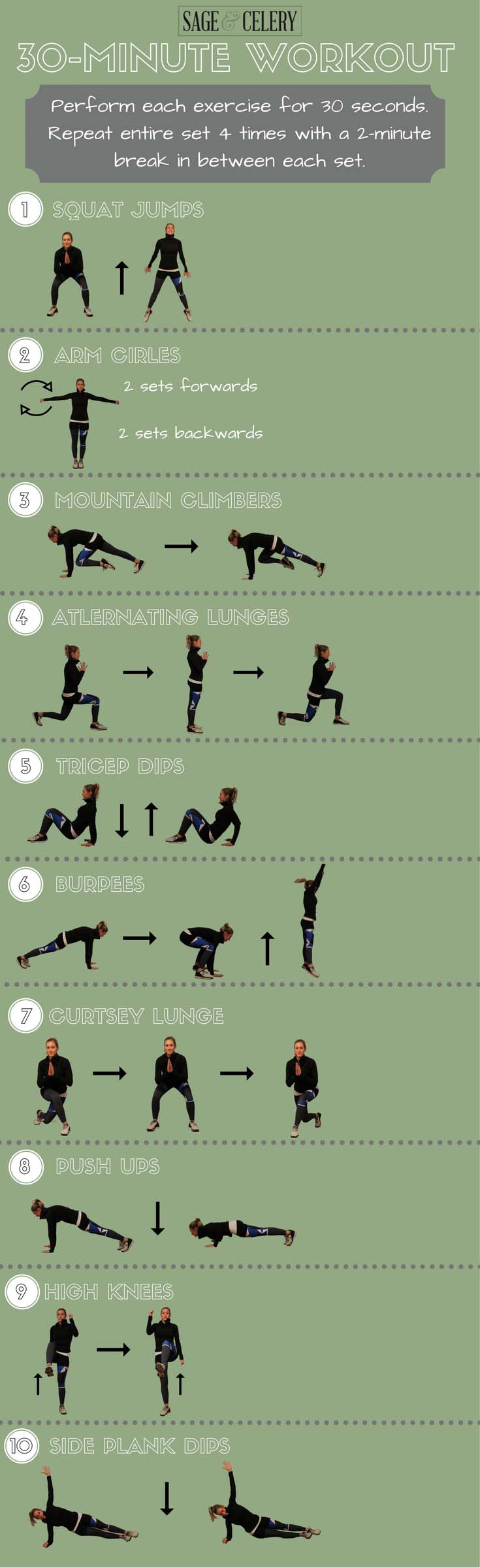 No Equipment 30 Minute Workout