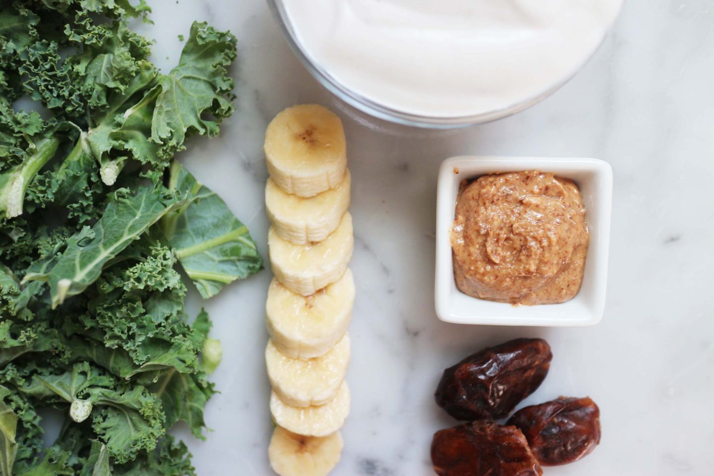 Kale, Almond Butter Smoothie Bowl