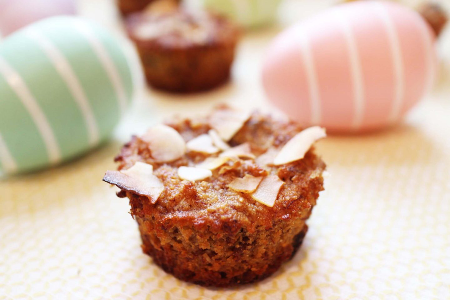 Healthy Banana Chocolate Chip Nut Muffins