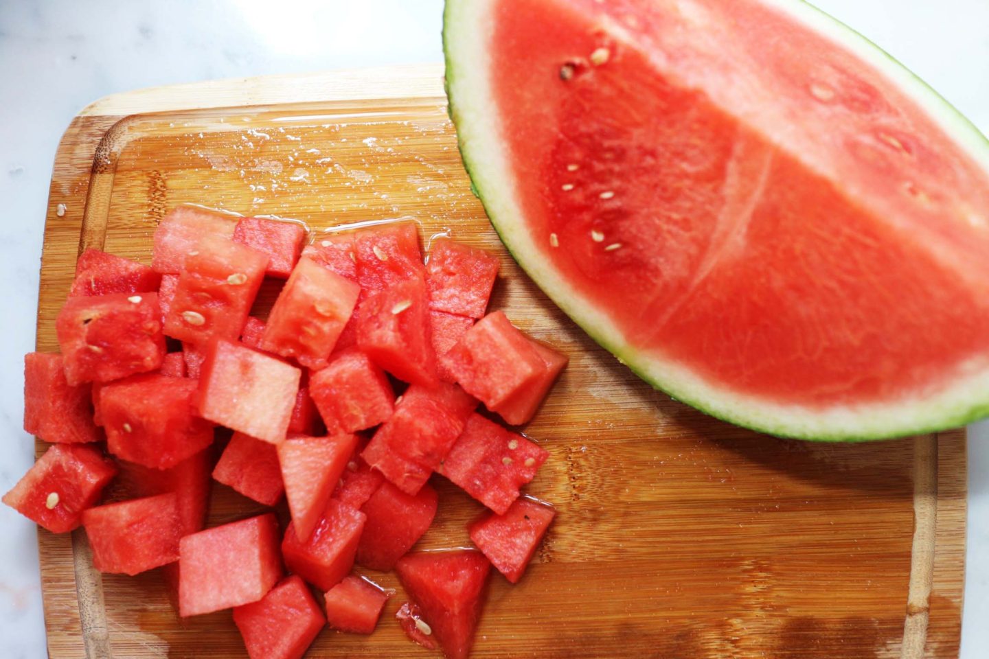 Healthy Watermelon Jalapeño Margarita