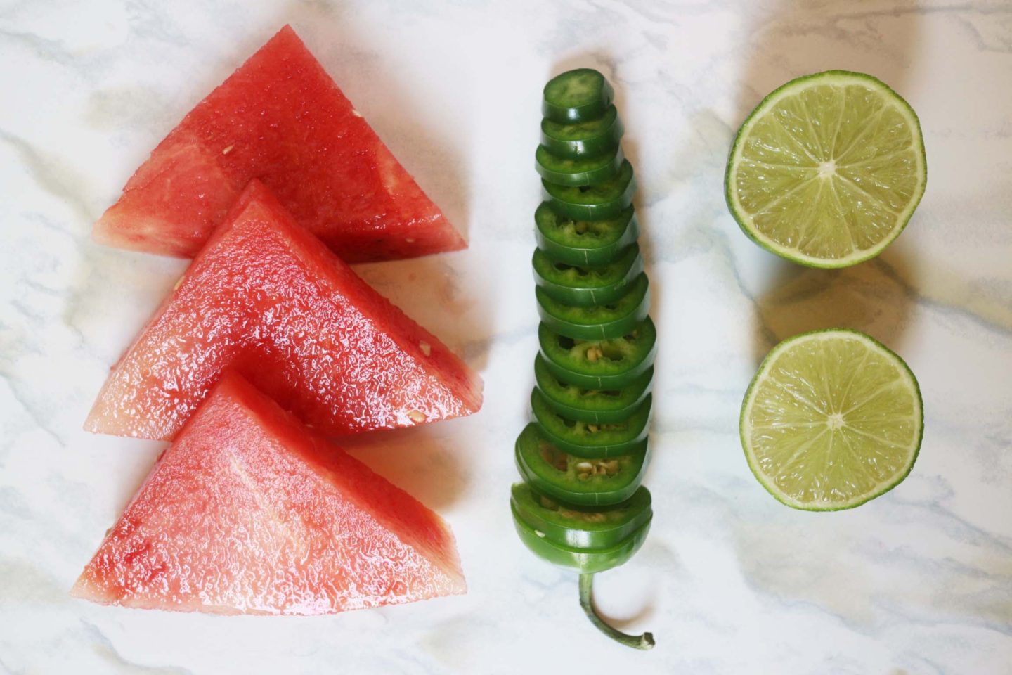 Healthy Watermelon Jalapeño Margarita