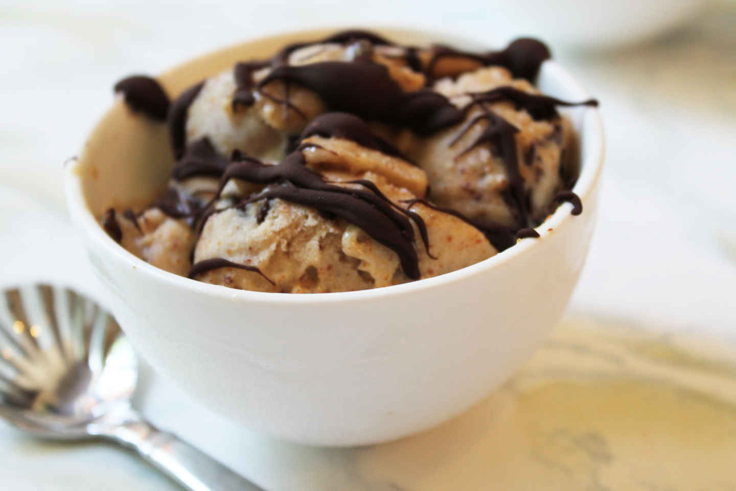 Almond Butter Chocolate Nice Cream