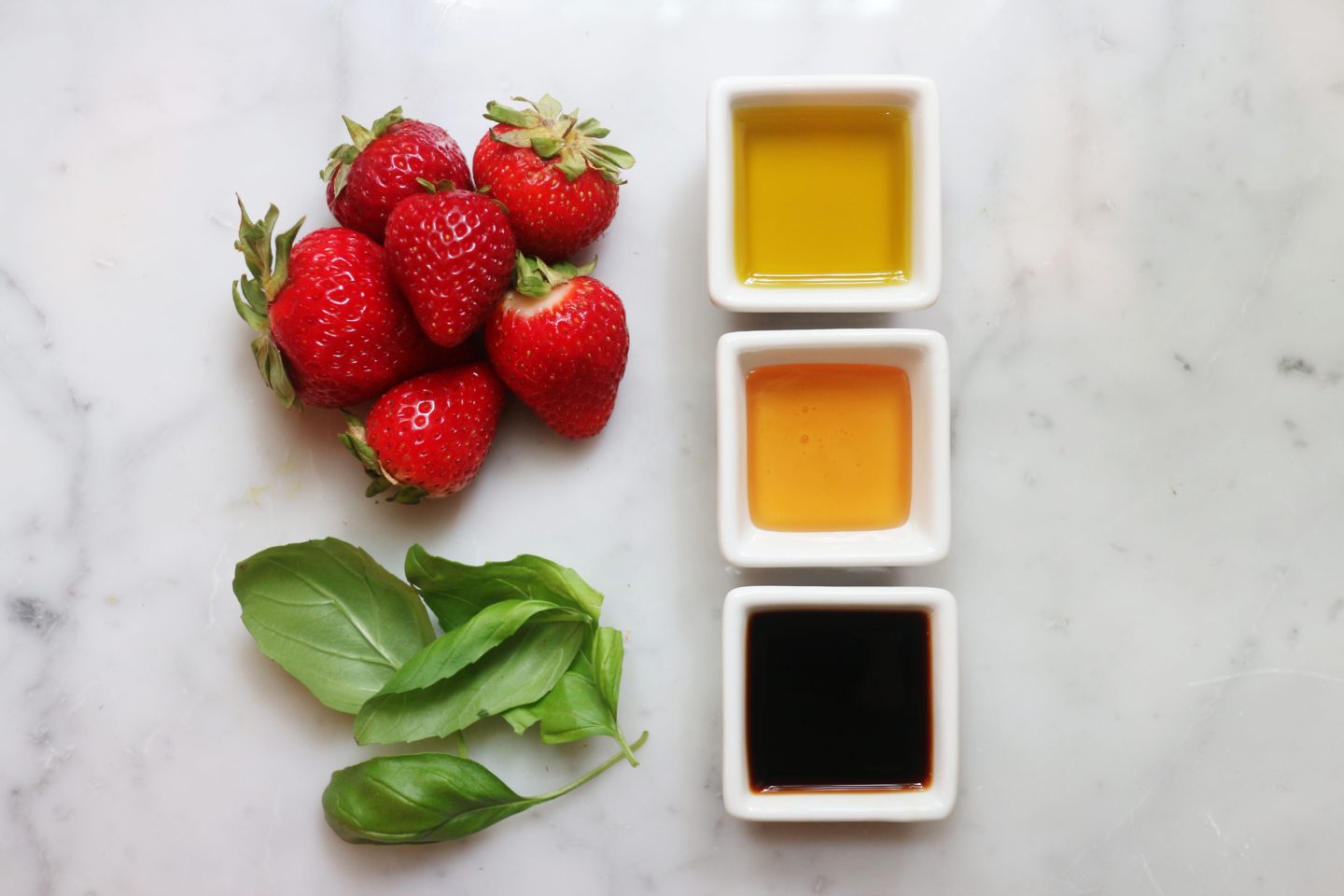 Strawberry Balsamic Vinaigrette Ingredients