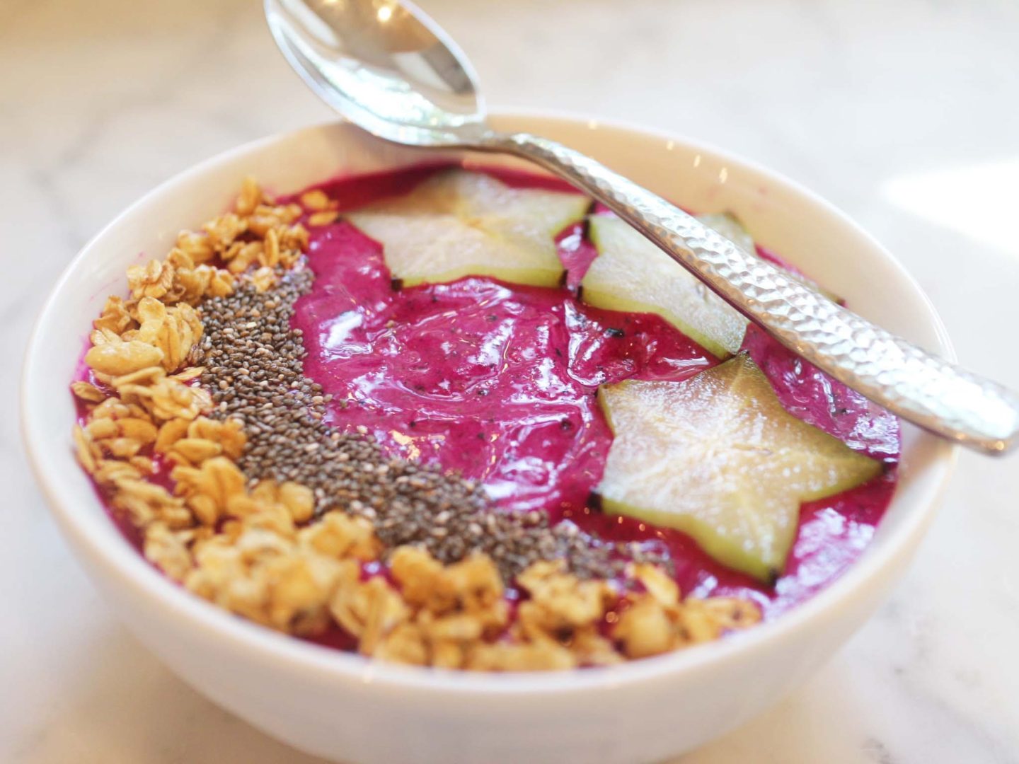 Anti-Aging Smoothie Bowl with Pitaya