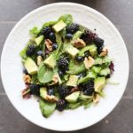 Berry Avocado Walnut Salad