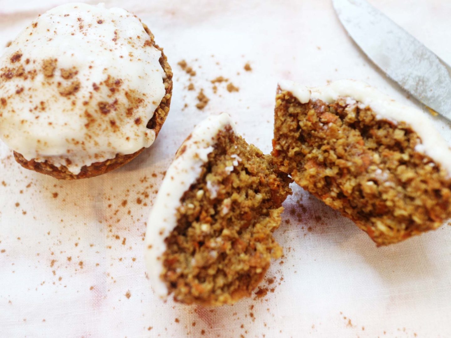 Gluten-Free Carrot Cake Muffin