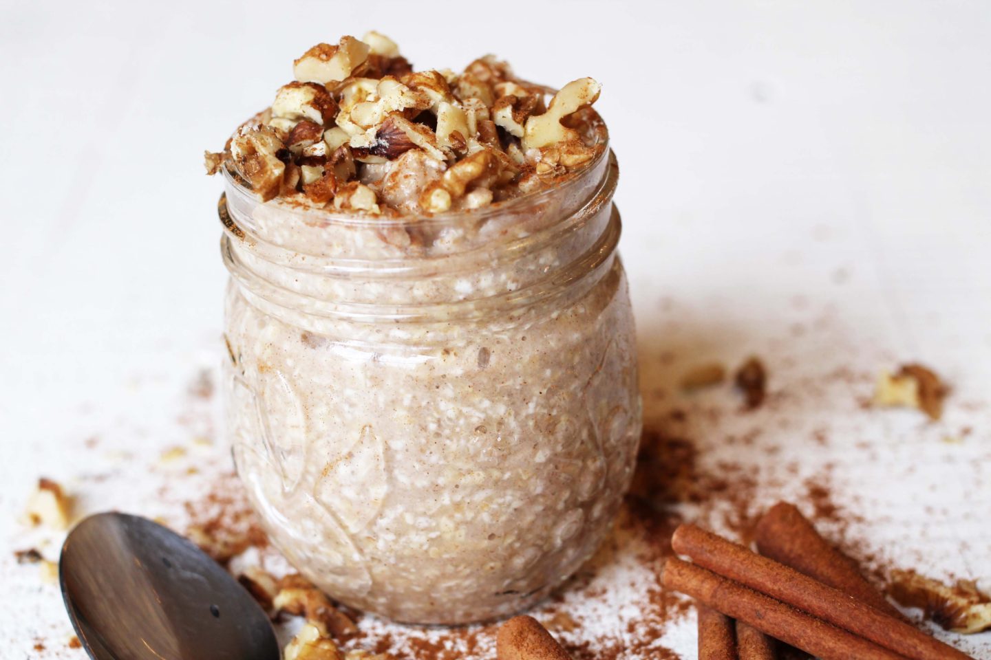 Apple Pie Overnight Oats