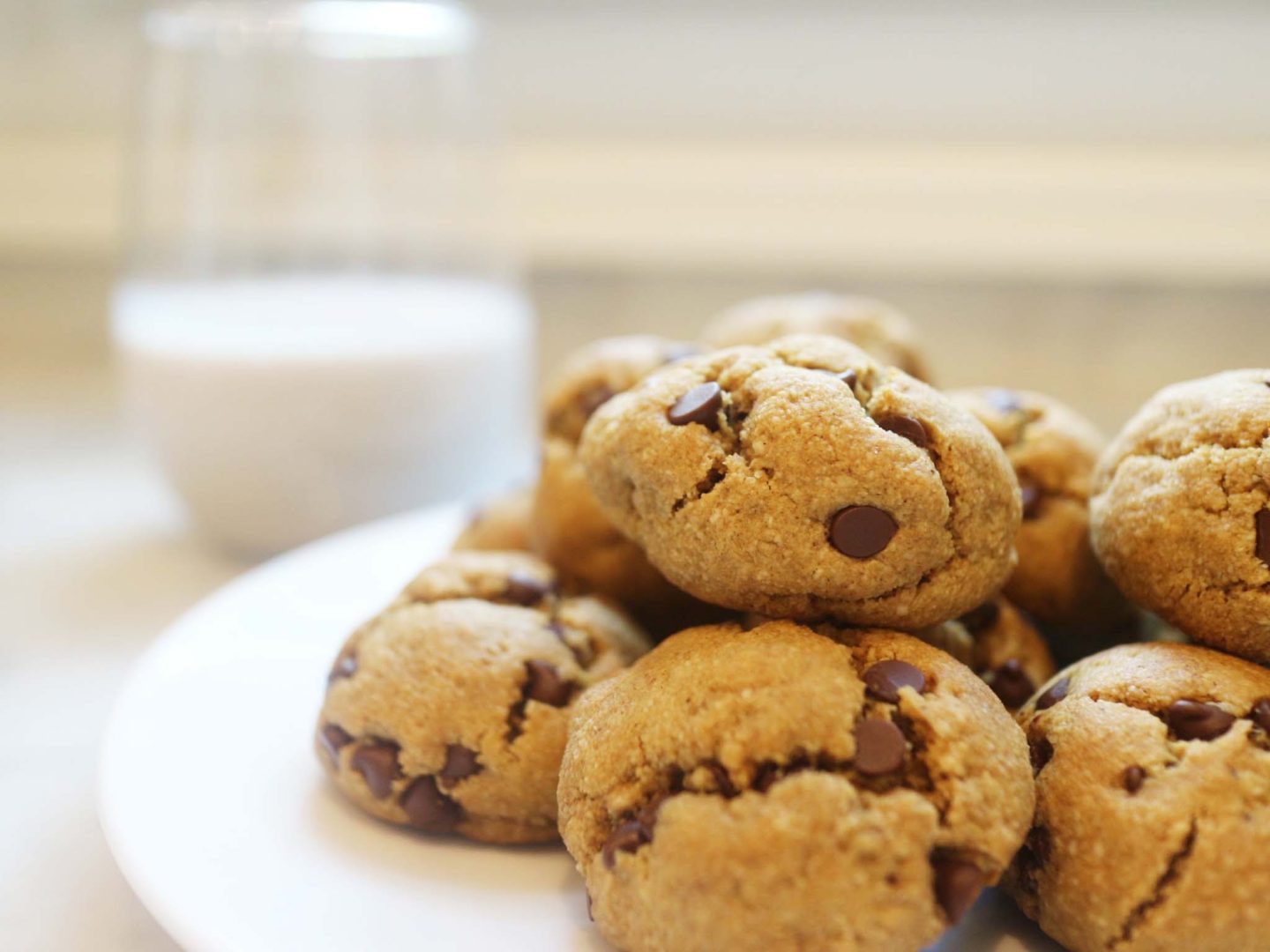 Healthy Chocolate Chip Cookies