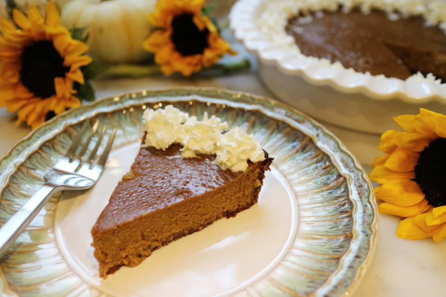 Healthy Pumpkin Pie