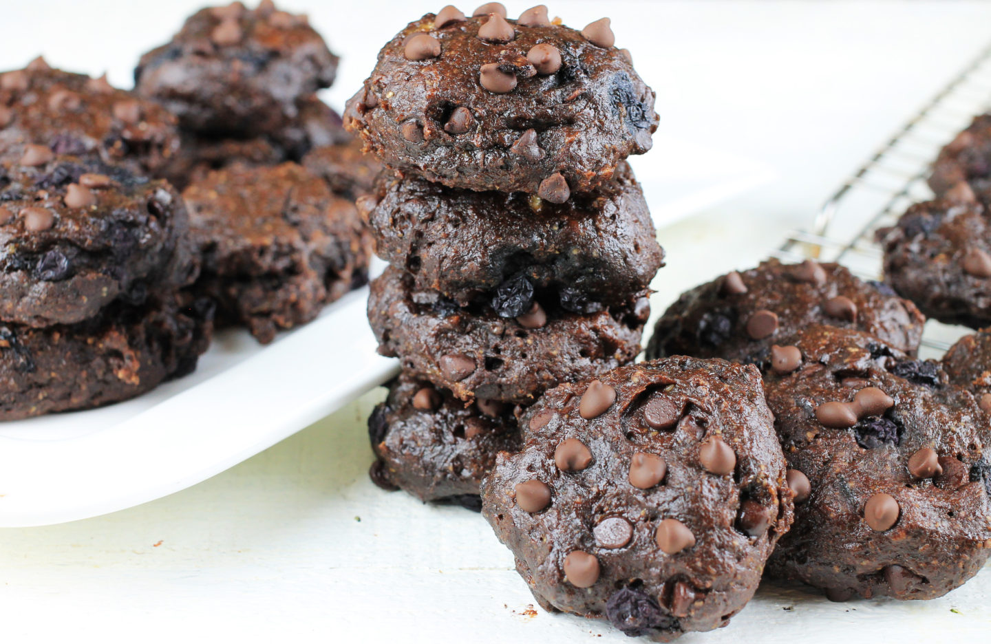 health journey recipes - stacked and grouped Brain Boosting Breakfast cookies