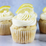 Gluten-Free Lemon cupcakes with Vegan lemon buttercream feature