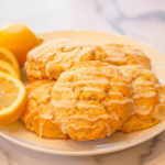 Gluten-Free Lemon Scones with Lemon Glaze